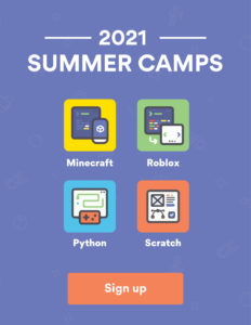 Code Galaxy, Summer Camps, Online coding classes, virtual coding classes for kids